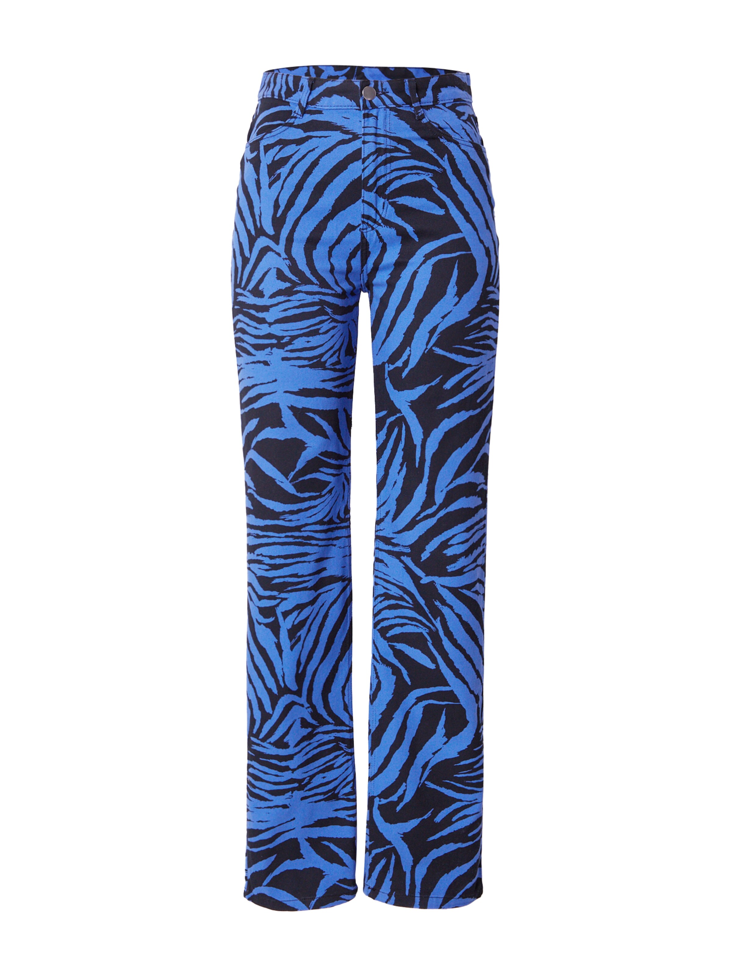 regular Pantaloni di Monki in blu: frontale