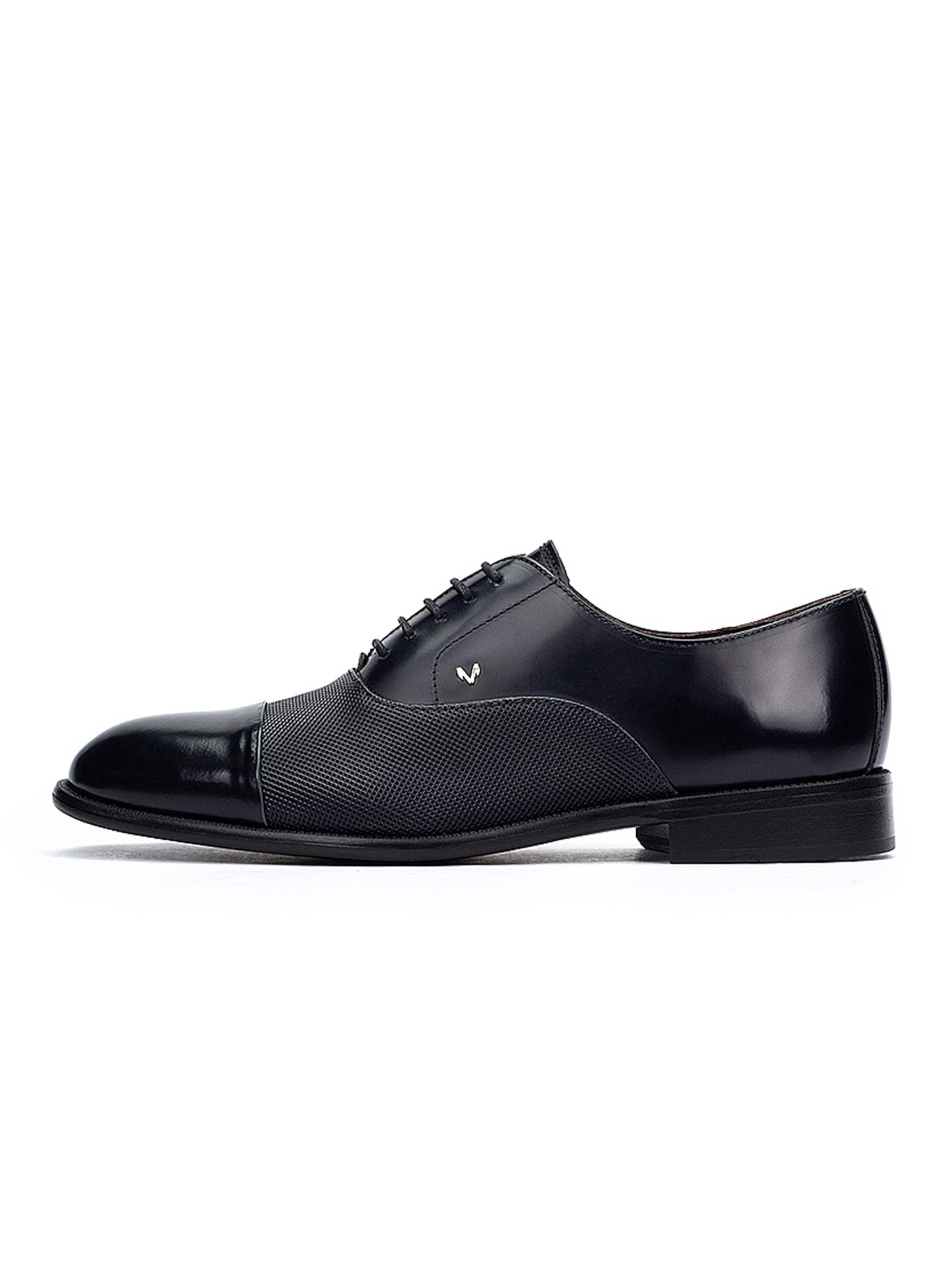 Martinelli - Zapatos con cordón 'Arlington' en azul: frente