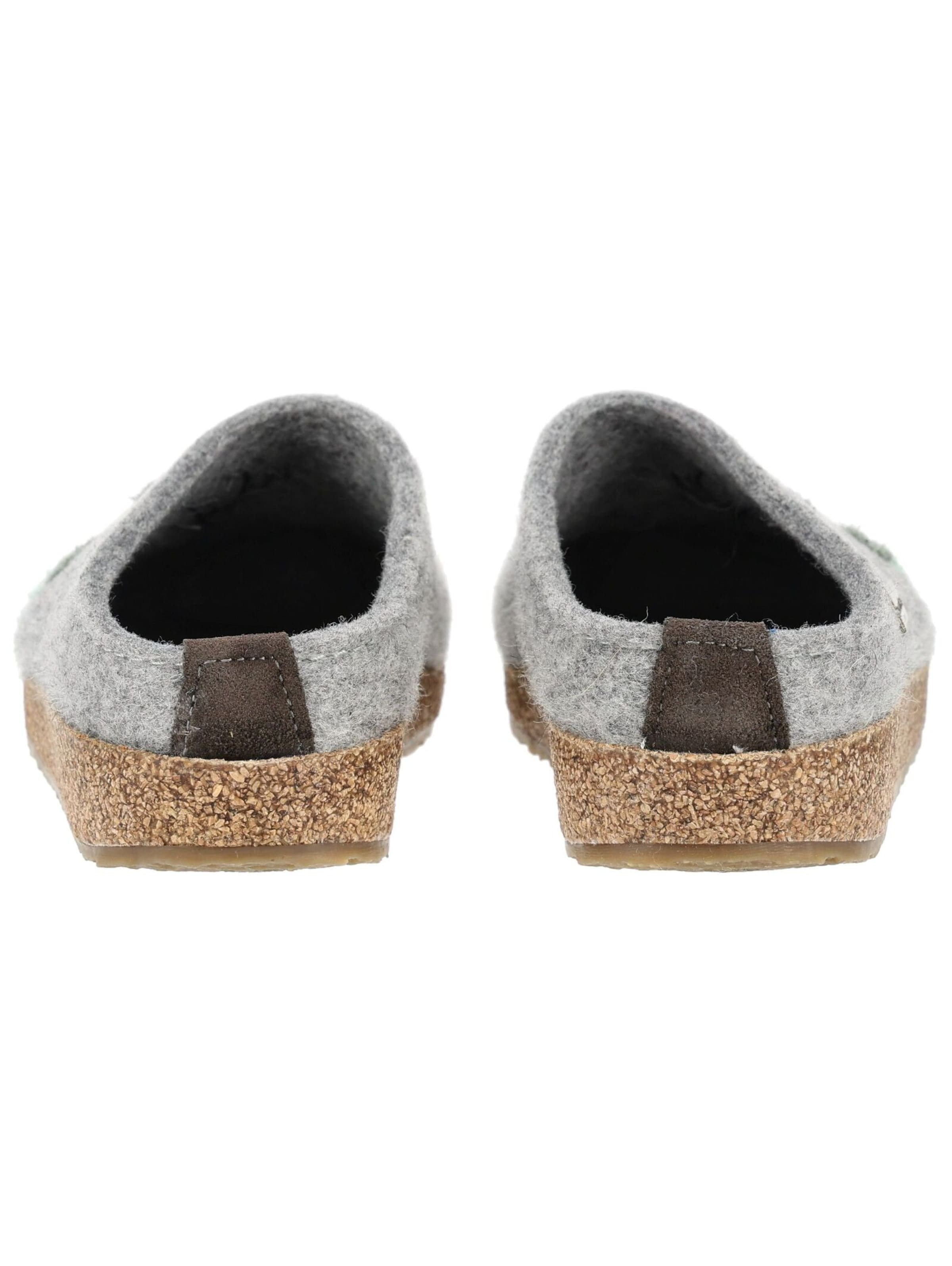 Pantoufle HAFLINGER en gris