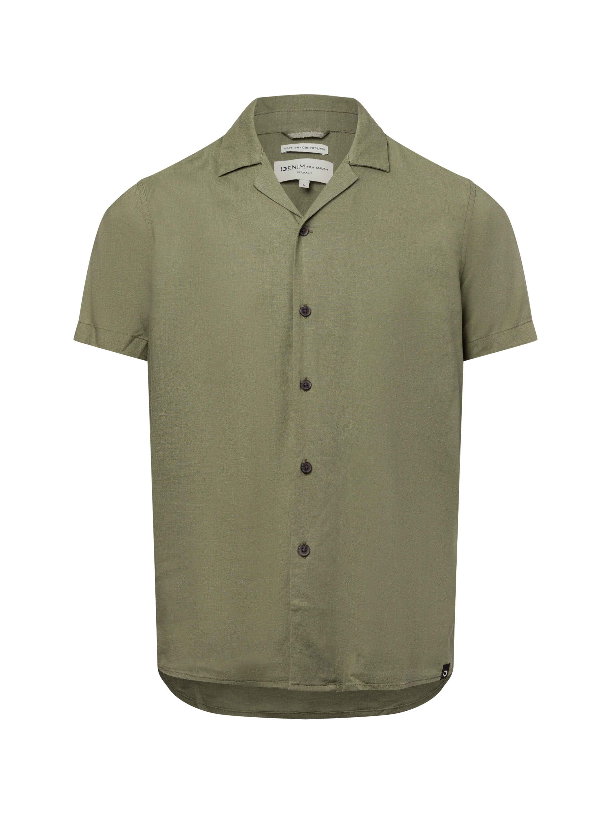 TOM TAILOR Hemd ' ' in Grün: Vorderseite