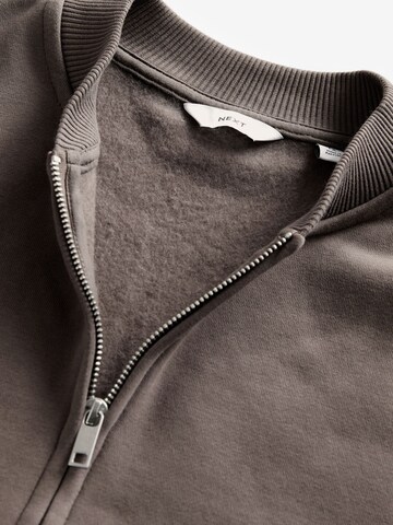 Next - Sudadera con cremallera en beige