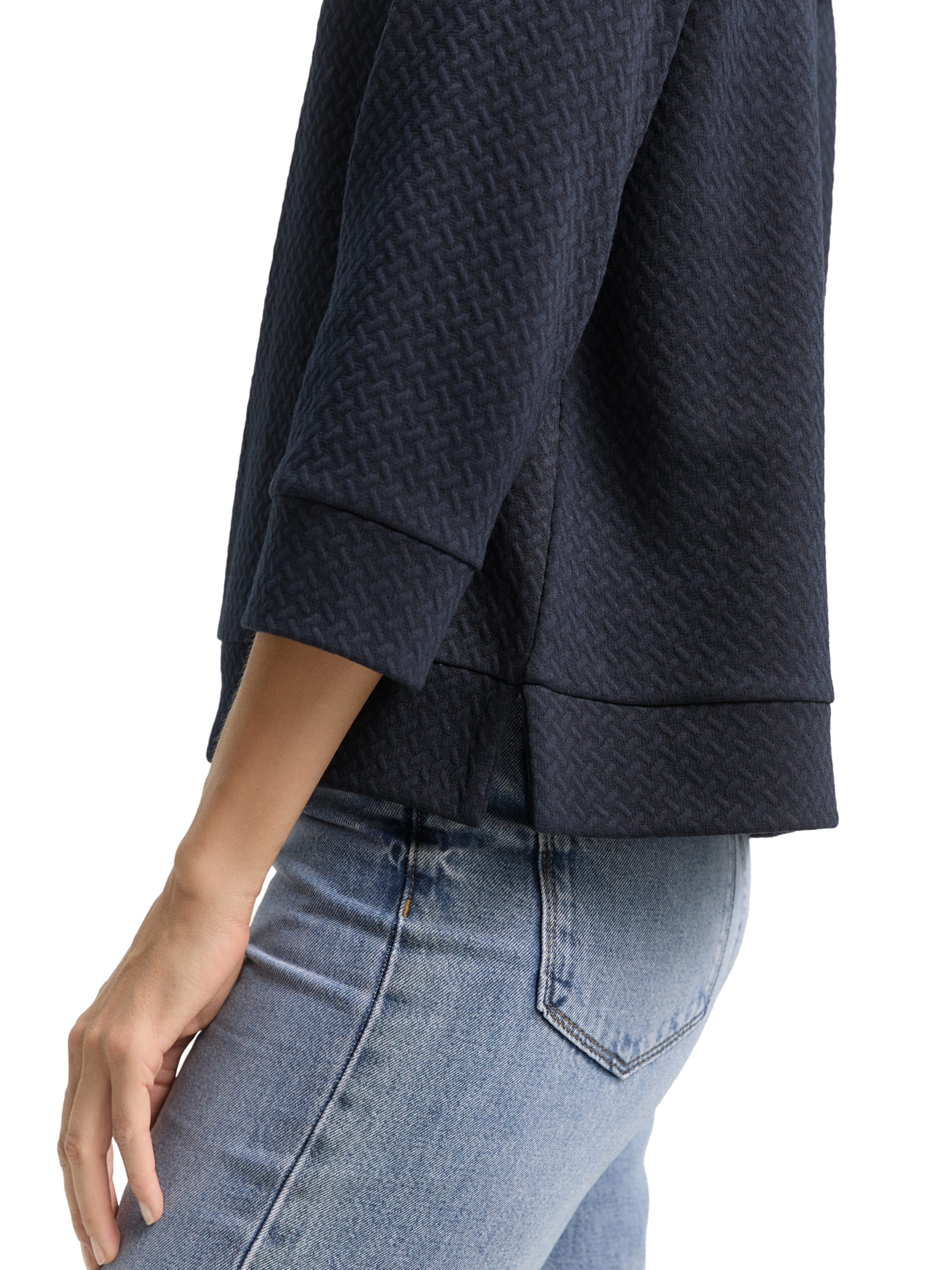 TOM TAILOR Sweatshirt in Blue