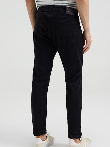 WE Fashion Slimfit Jeans in Zwart