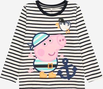 NAME IT Shirt 'Mister Peppapig' in Beige: front