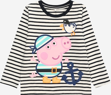 NAME IT Shirt 'Mister Peppapig' in Beige: front