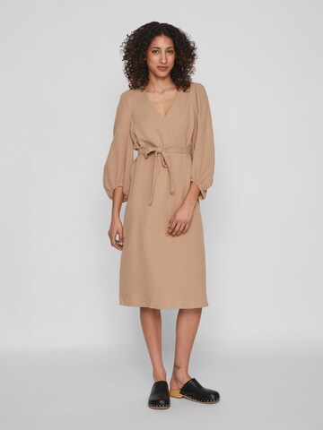 VILA Kleid 'Lania' in Beige