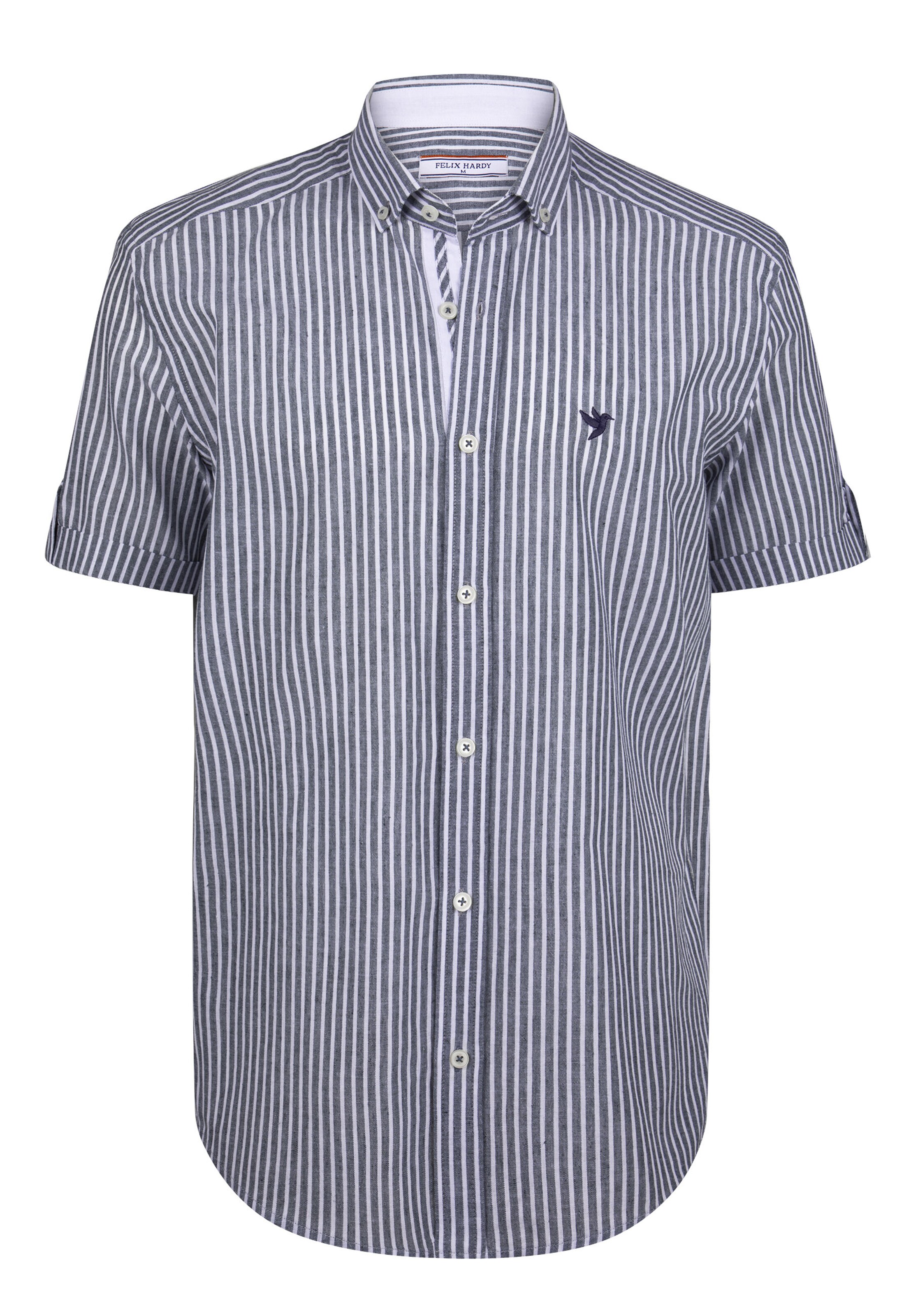 Cămașă de la Felix Hardy pe albastru: față