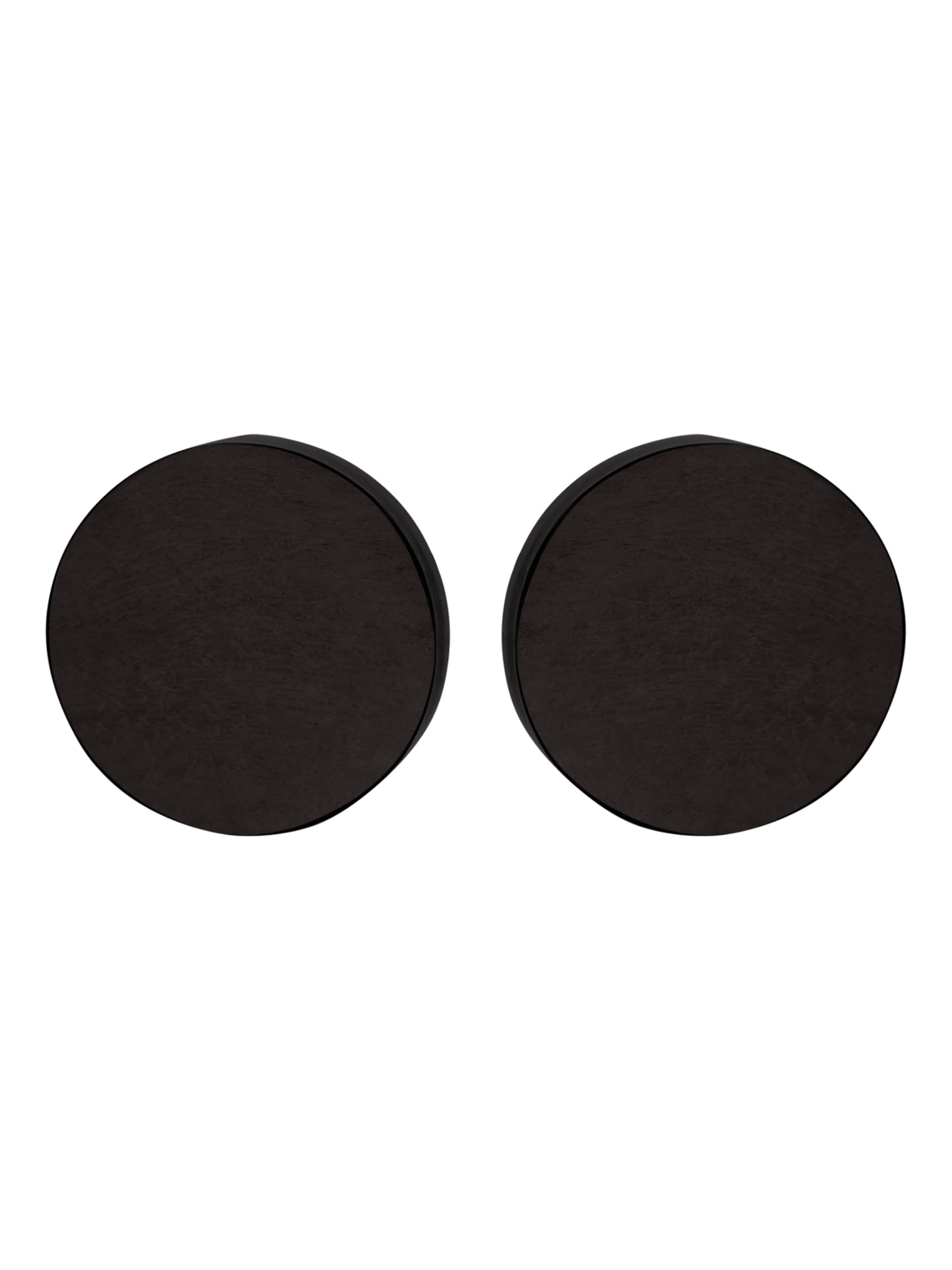 Heideman Ohrringe 'Lorelai' in Schwarz: Vorderseite