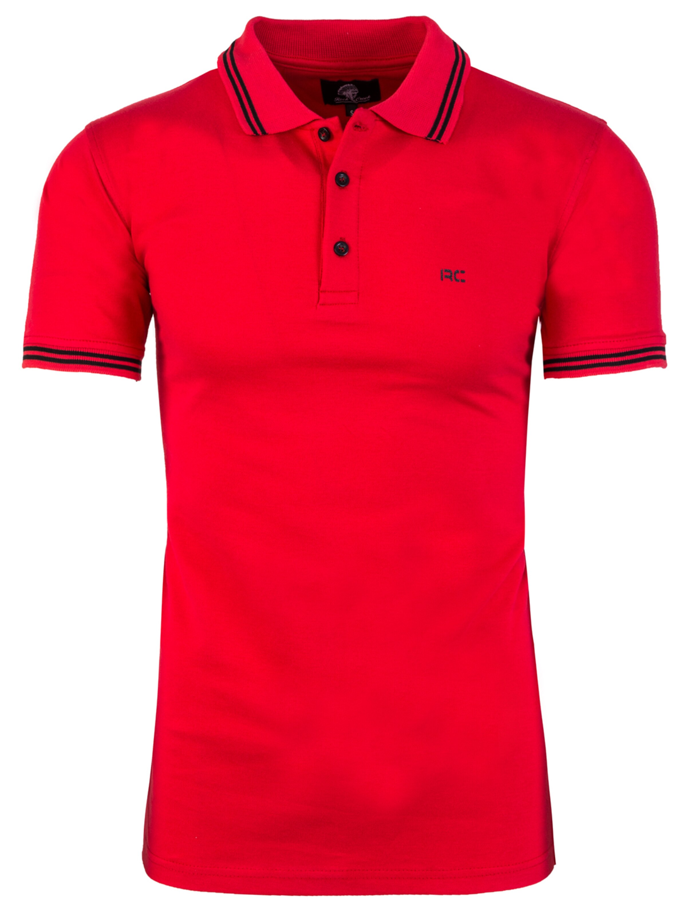Rock Creek Shirt in Rot: Vorderseite