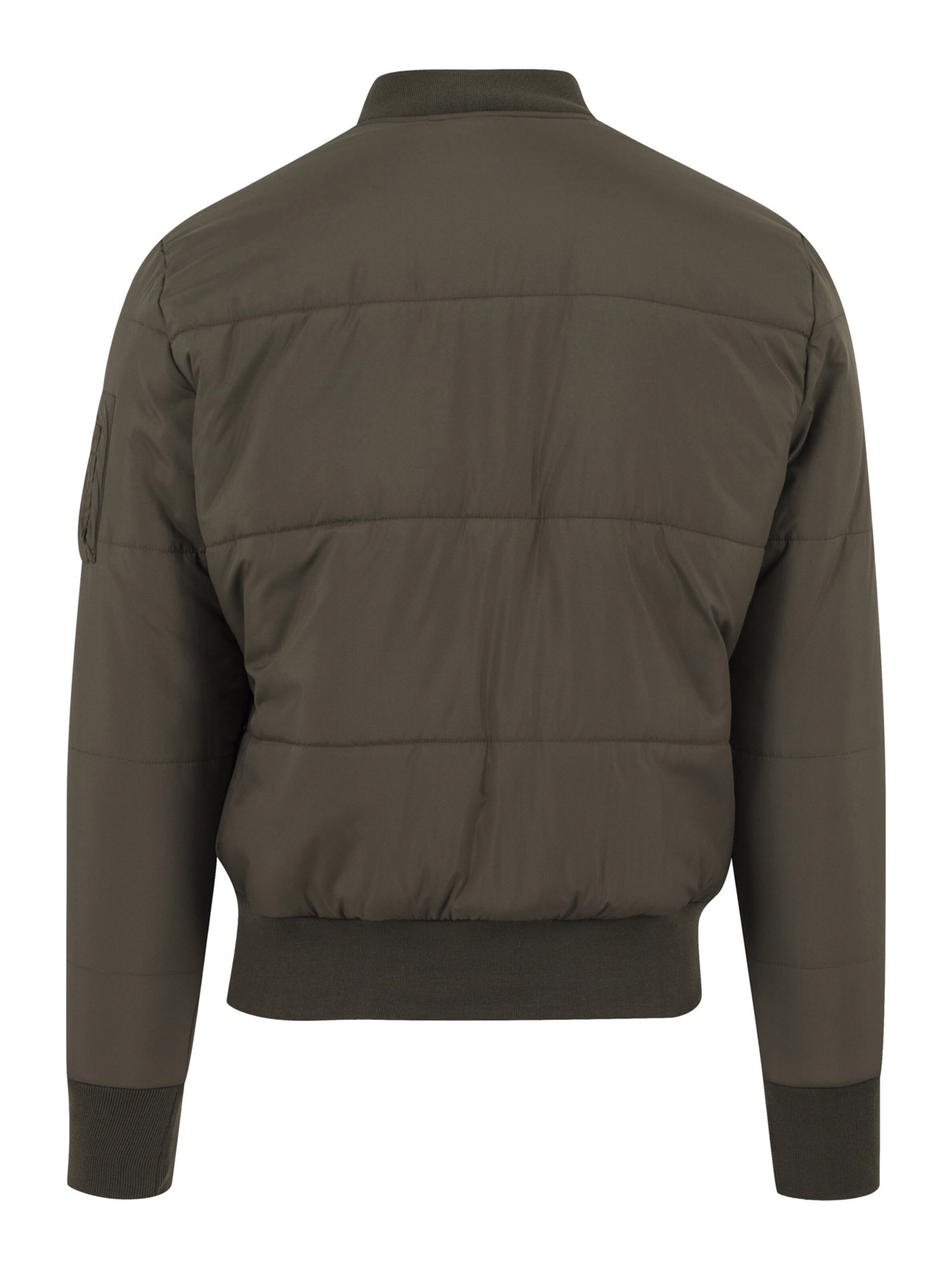 Urban Classics Välikausitakki värissä vihreä