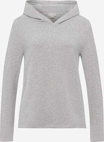 Hanro Sweatshirt ' Easywear ' in Grey: front