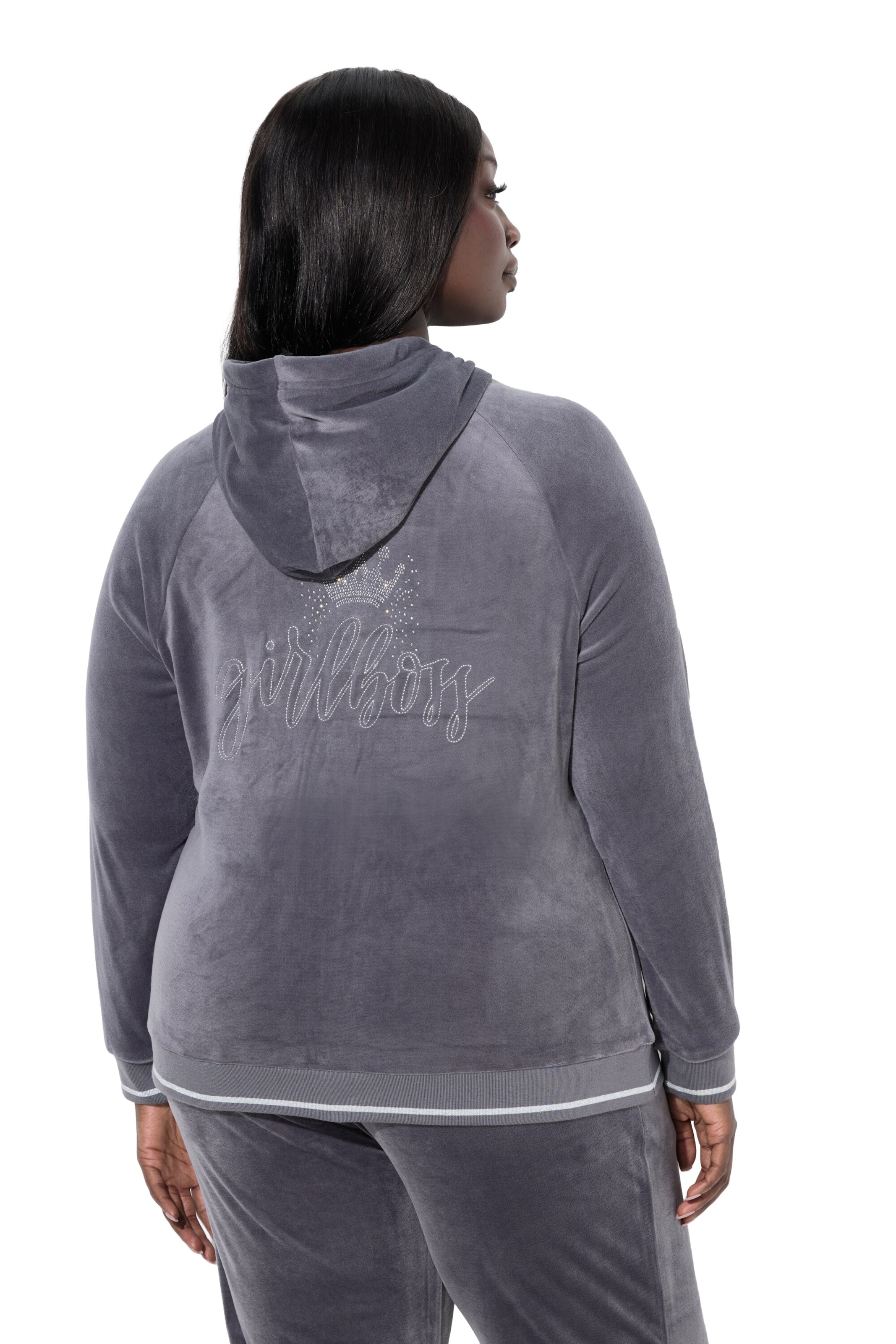 Ulla Popken - Sudadera en gris