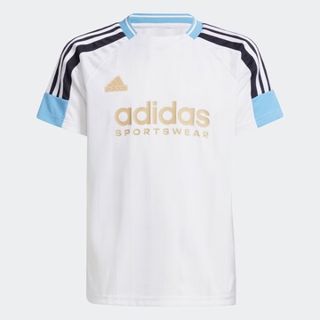 ADIDAS SPORTSWEAR Performance Shirt 'Tiro Nations' in White: front