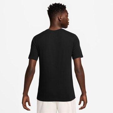 NIKE Funktionsshirt 'Drifit Brand Read' in Schwarz