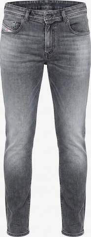 DIESEL - Calças de ganga '1979 SLEENKER' em cinzento: frente