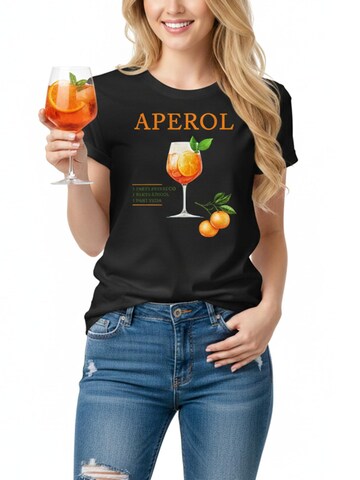 MAKAYA Shirt 'Aperoli' in Black