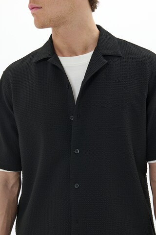 Matinique Regular fit Overhemd in Zwart
