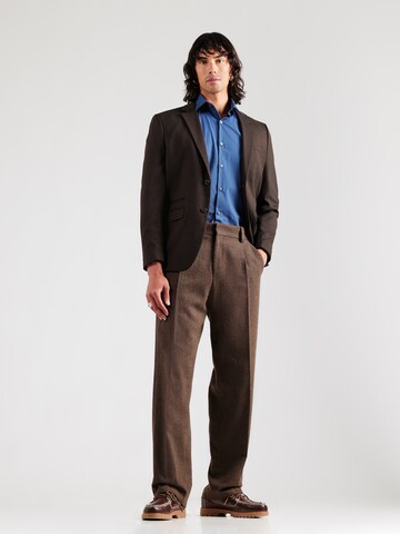 Calvin Klein Слим Рубашка 'ESSENTIALS' в Синий