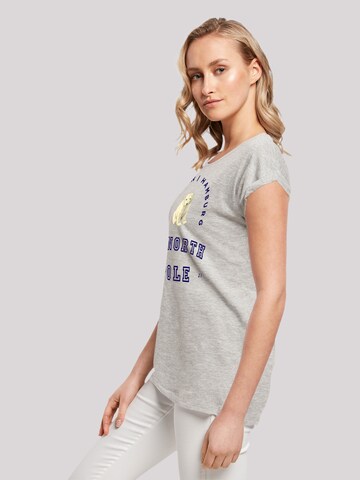 T-shirt 'Eisbär Knut & Jan Hamburg' F4NT4STIC en gris