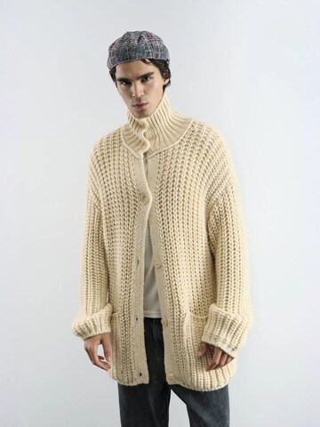 Giesto Knit cardigan in Beige