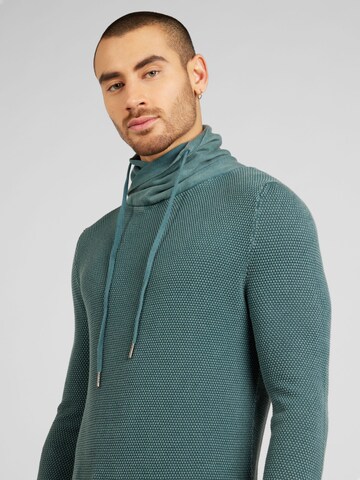 Key Largo Regular Fit Pullover 'MST LECH' in Grün