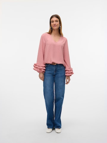 VERO MODA Blouse 'VMSTINNA' in Roze