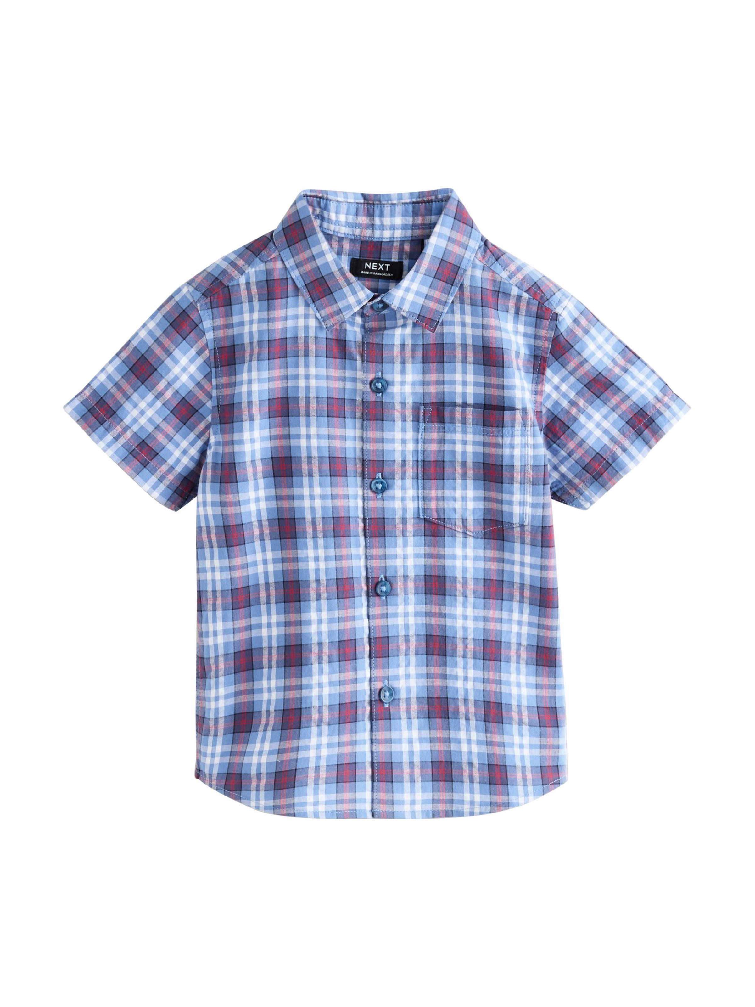 Coupe regular Chemise Next en bleu : devant