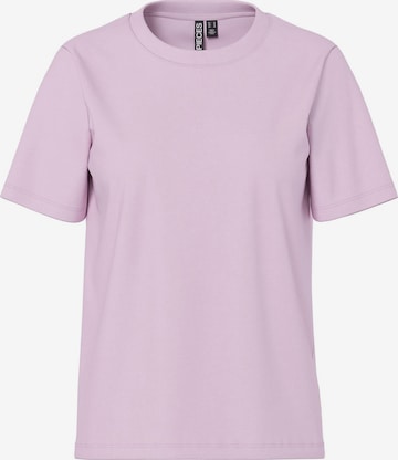 T-shirt PIECES en rose : devant
