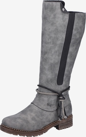 Bottes 'Belinga' Rieker en gris : devant