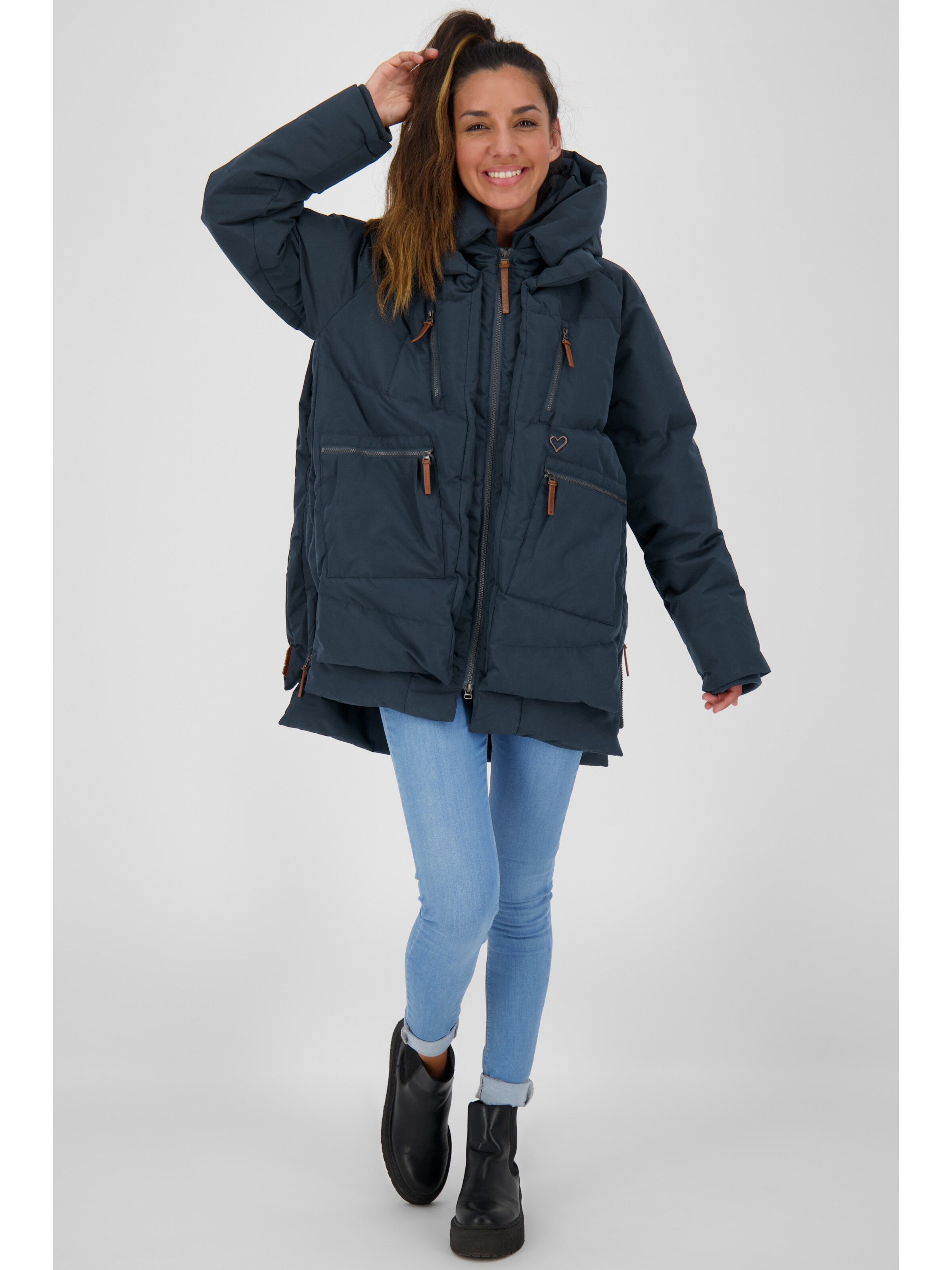 alife & kickin Vinterjakke 'JuanitaAK' i blå