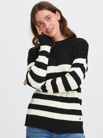 Pull-over ' OXKAVINA ' Oxmo en noir