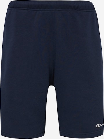 Champion Authentic Athletic Apparel Kalhoty – modrá: přední strana