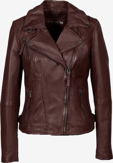 FREAKY NATION Přechodná bunda ' Biker SCA ' ve velikosti XXXL - bordó, Produkt