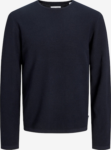 JACK & JONES Sweater 'George' in Blue: front