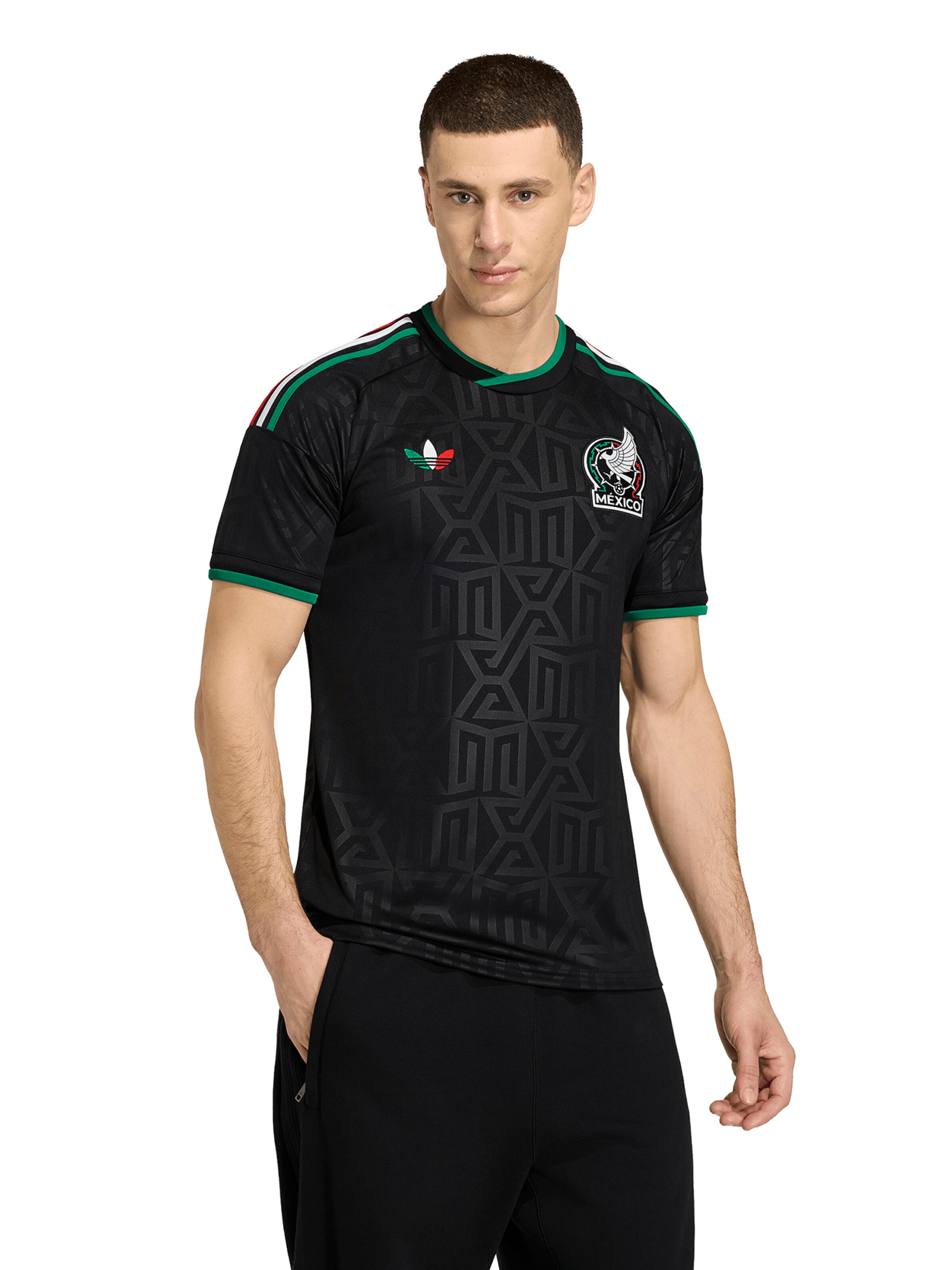 ADIDAS PERFORMANCE Performance shirt 'FMF' in Black: front