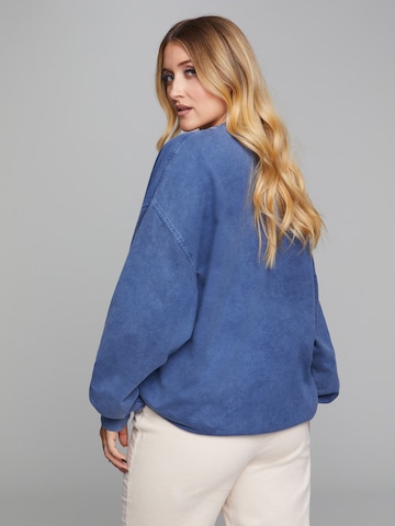 ABOUT YOU x Sharlota Sweatshirt 'Franca' in Blue
