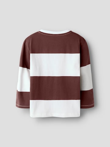 Maglietta 'NMMTINUS' di NAME IT in marrone