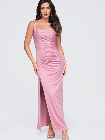 Ombre Abendkleid‌ in Pink