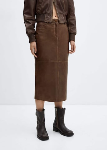 MANGO Skirt 'Brenda' in Brown: front