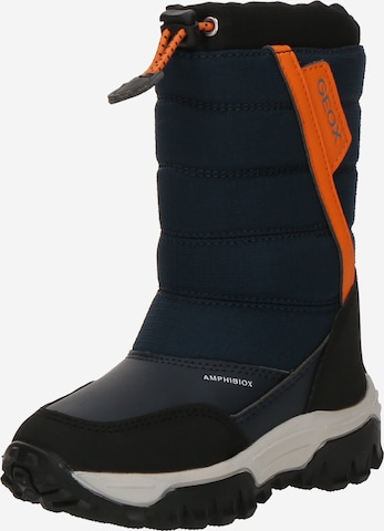 GEOX Škornji za v sneg 'HIMALAYA' | modra barva: sprednja stran