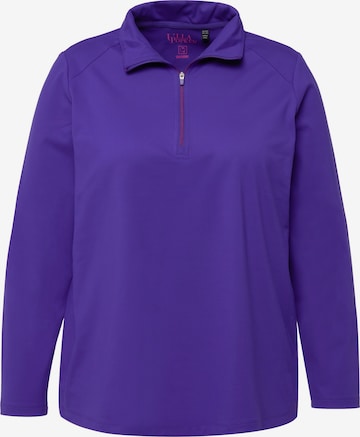 Ulla Popken Shirt in Purple: front