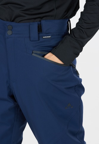Whistler Regular Outdoor Pants 'Mastro' in Blue