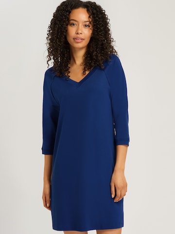 Chemise de nuit Hanro en bleu : devant