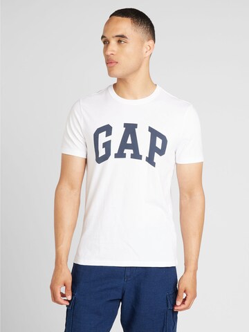 GAP Shirt 'EVERYDAY' in White: front