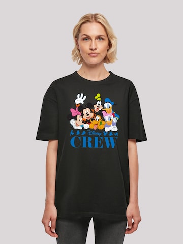 F4NT4STIC Oversized shirt 'Disney Mickey Mouse Disney Friends' in Zwart: voorkant