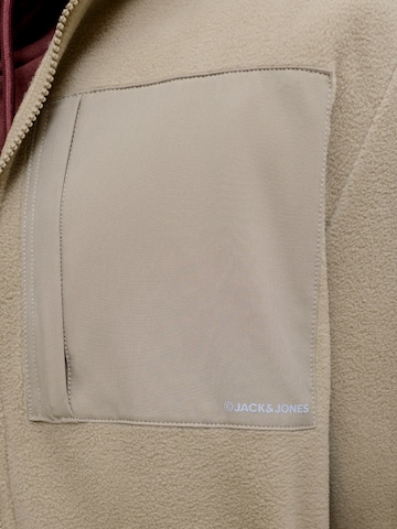 JACK & JONES Jopa iz flisa 'JJEMASON' | rjava barva