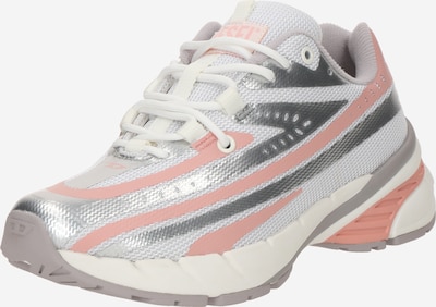 Sportbačiai be auliuko 'D-AIRSPEED' iš DIESEL, spalva – rožių spalva / sidabrinė / balta, Prekių apžvalga