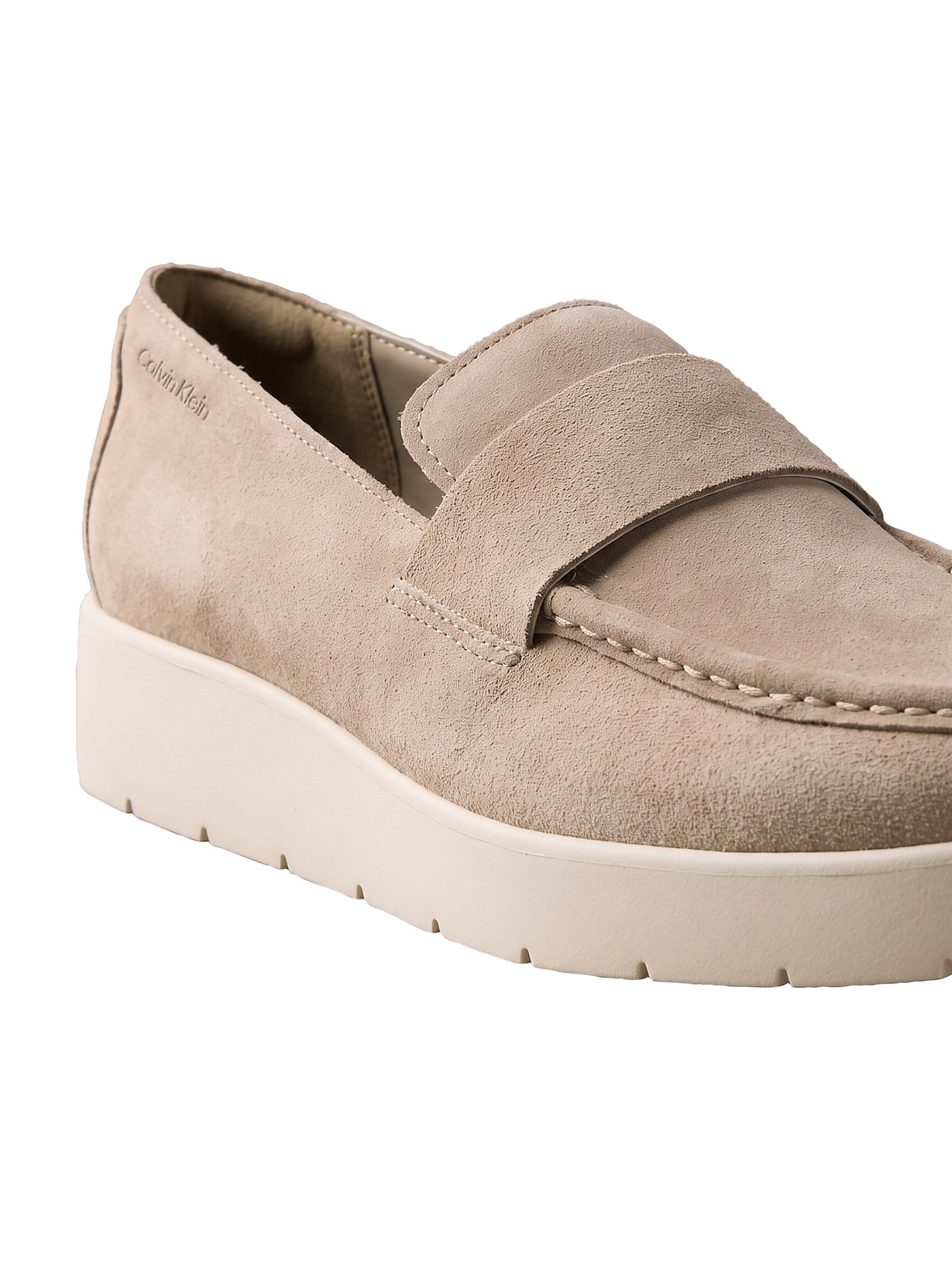 Calvin Klein Instappers in Beige