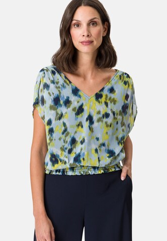 zero Blouse in Blauw: voorkant