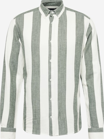 Only & Sons - Ajuste estrecho Camisa 'ARLO' en verde: frente